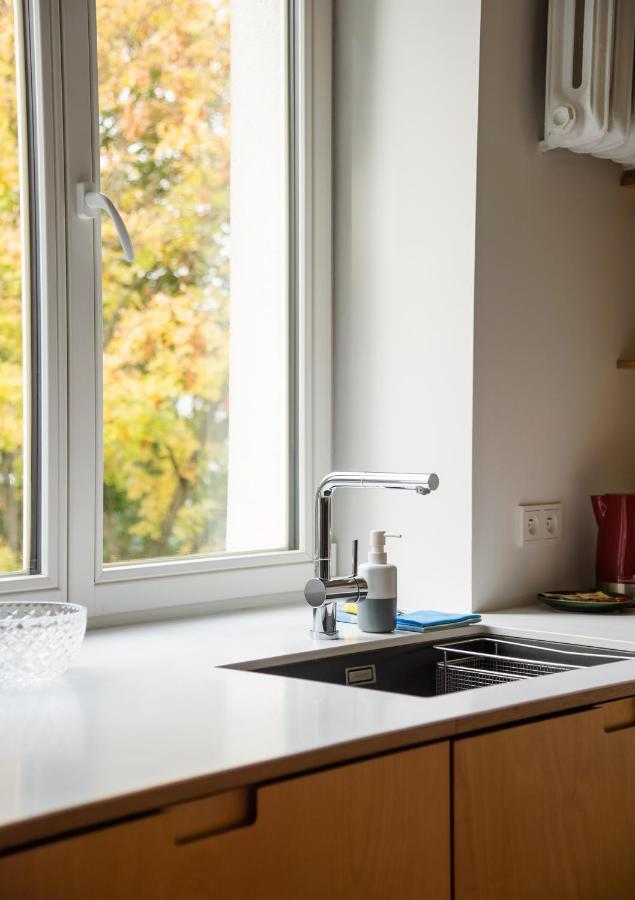 Plac Wilsona Comfy Apartment Warschau Exterior foto